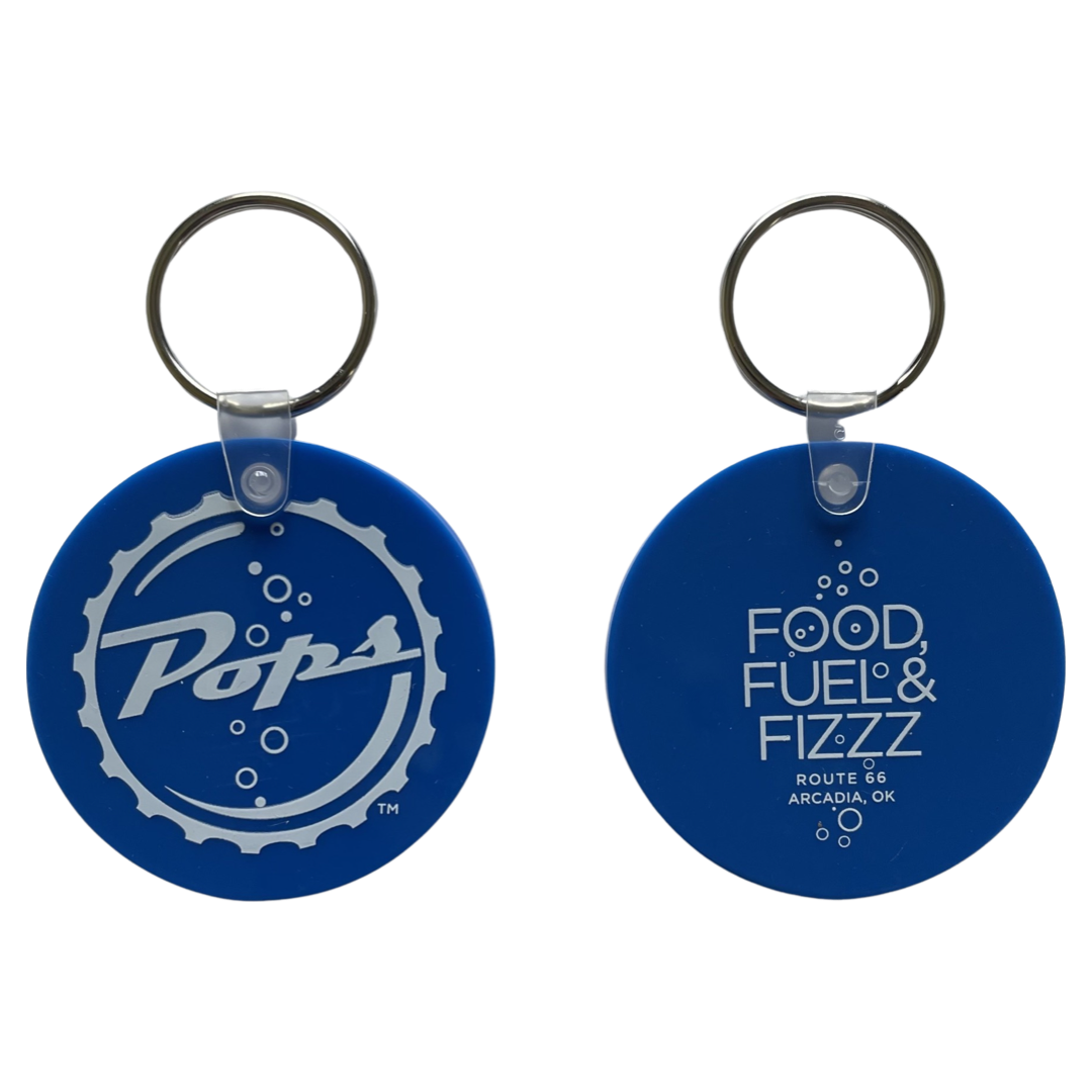 Pops Logo Key Chain