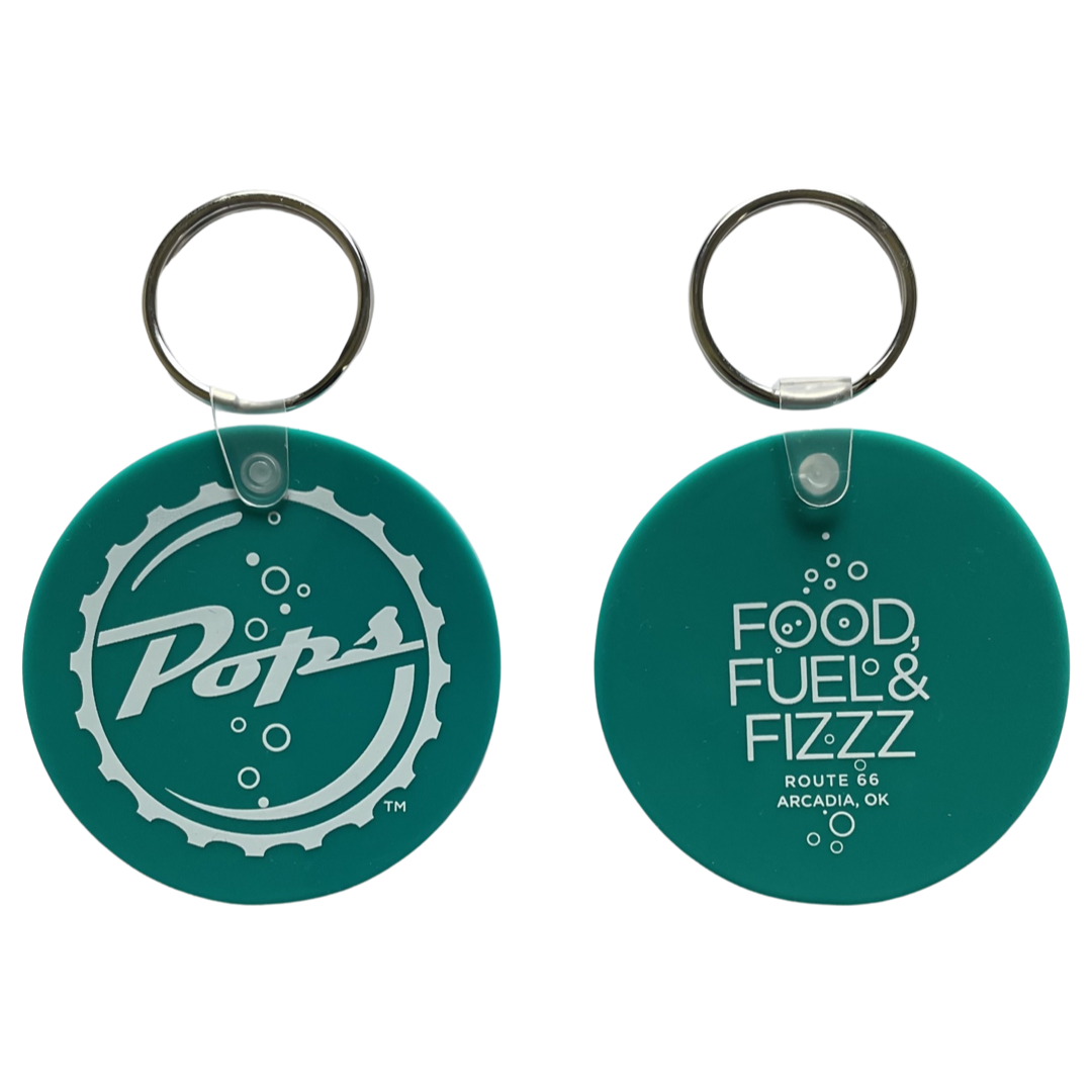 Pops Logo Key Chain