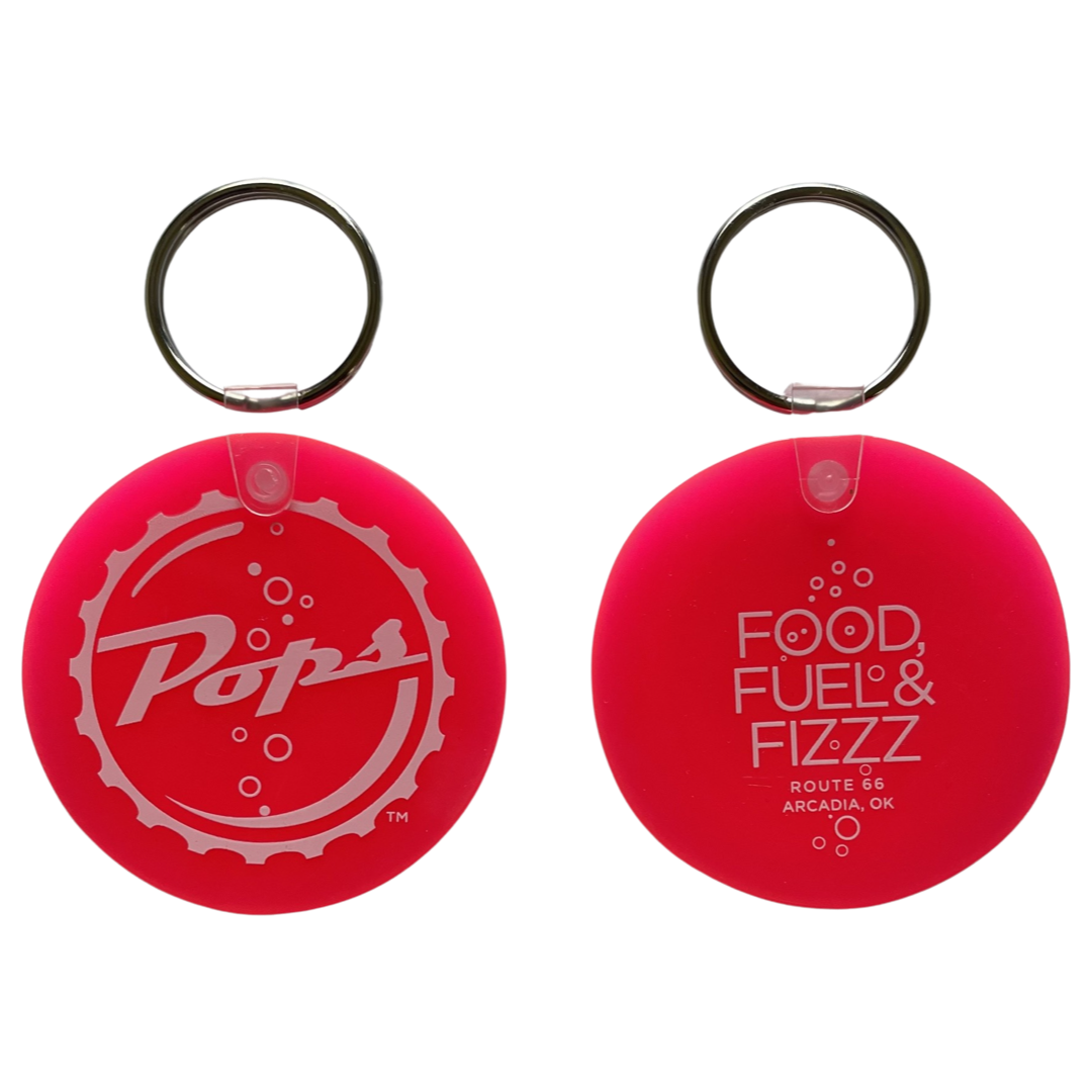 Pops Logo Key Chain